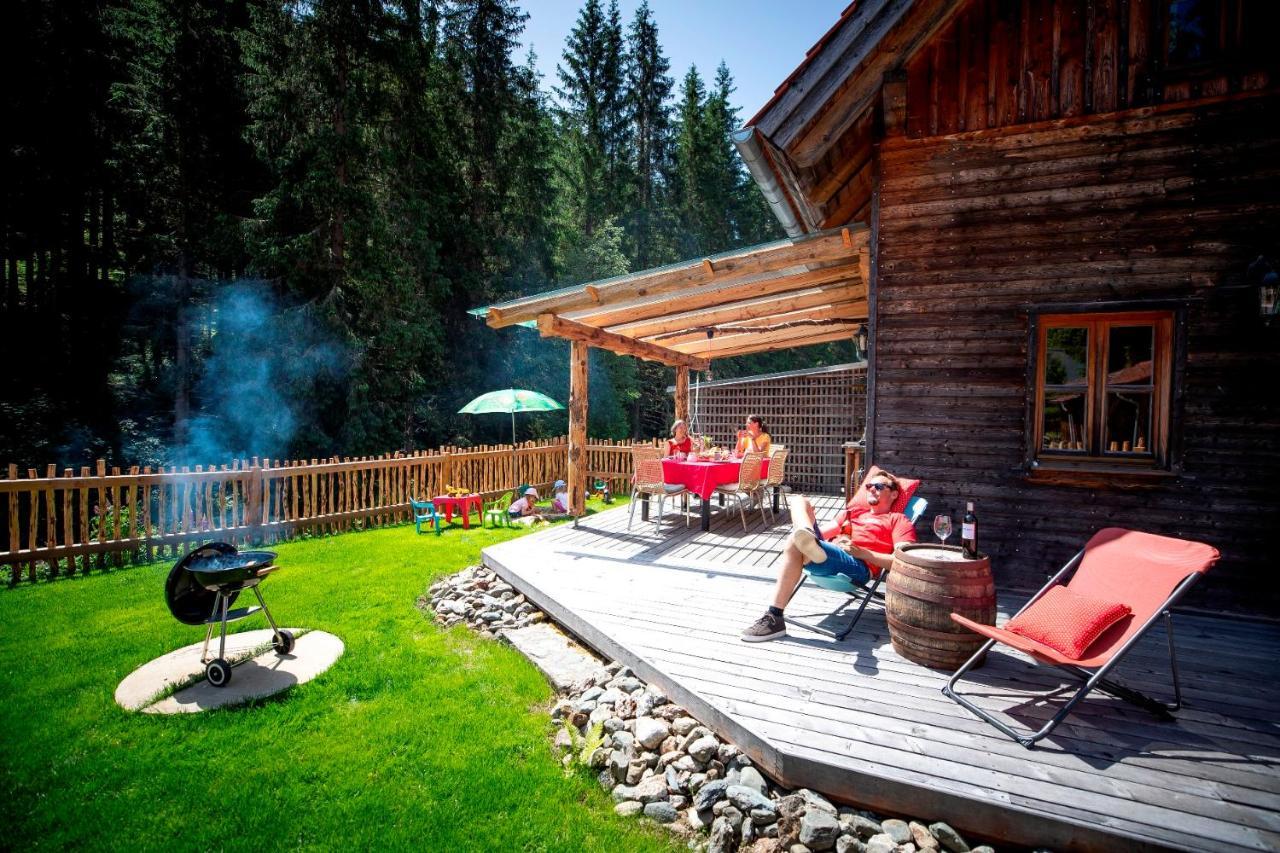 Naturpark Huette Mandl, Biobauernhof & Huettenurlaub Sankt Lambrecht Exteriér fotografie