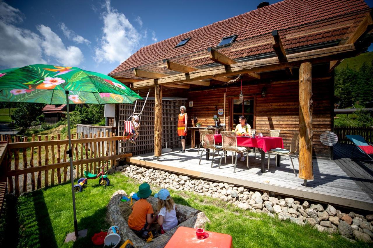 Naturpark Huette Mandl, Biobauernhof & Huettenurlaub Sankt Lambrecht Exteriér fotografie